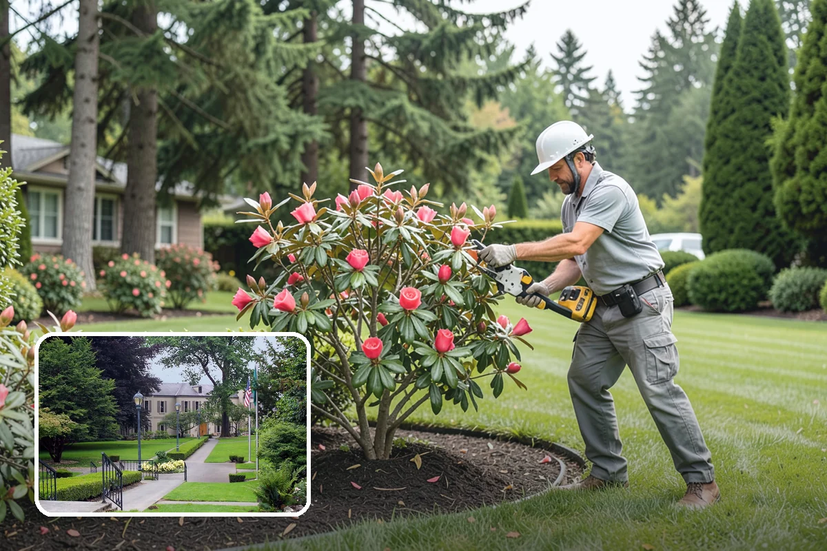 Accent Lighting in Woodinville, King County, WA - Showcases trees, features, and architecture