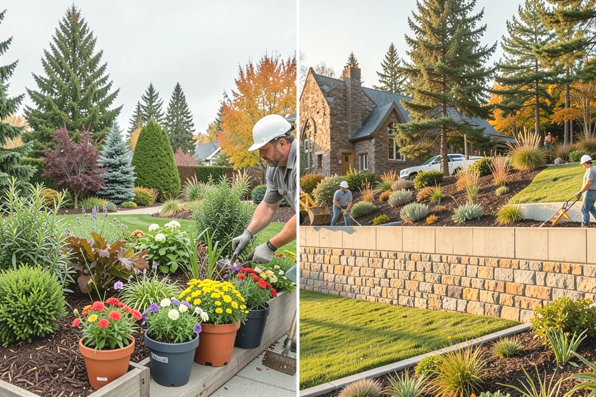Accent Lighting in Yarrow Point, King County, WA - Identify the features to highlight