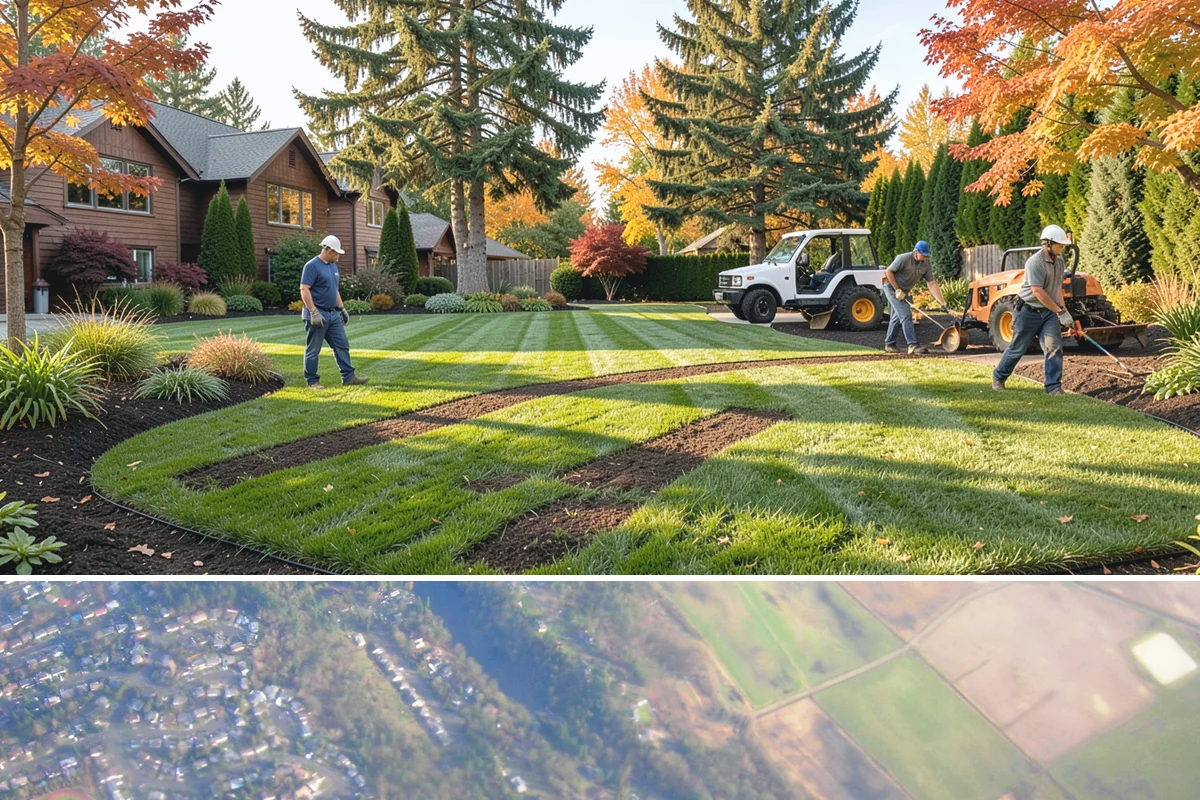 Aluminum Fence Installation in Algona, King County, WA - Aluminum installs comfortably in any season, with drier months preferred for curing footings on graded runs.