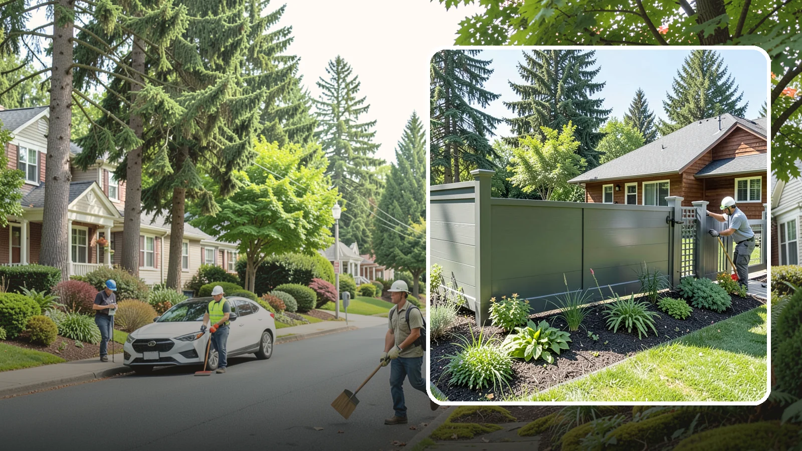 Aluminum Fence Installation in Beaux Arts Village, King County, WA - We install elegant, rust-proof aluminum fencing that delivers ornamental style without the corrosion our damp climate causes.