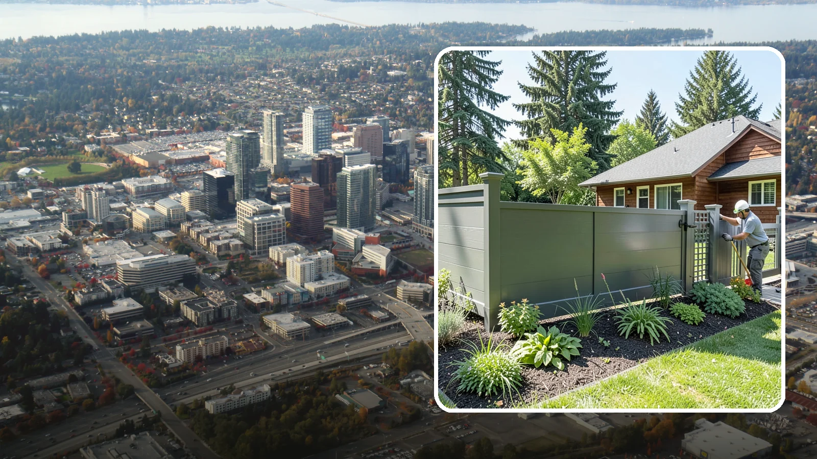 Aluminum Fence Installation in Bellevue, King County, WA - We install elegant, rust-proof aluminum fencing that delivers ornamental style without the corrosion our damp climate causes.
