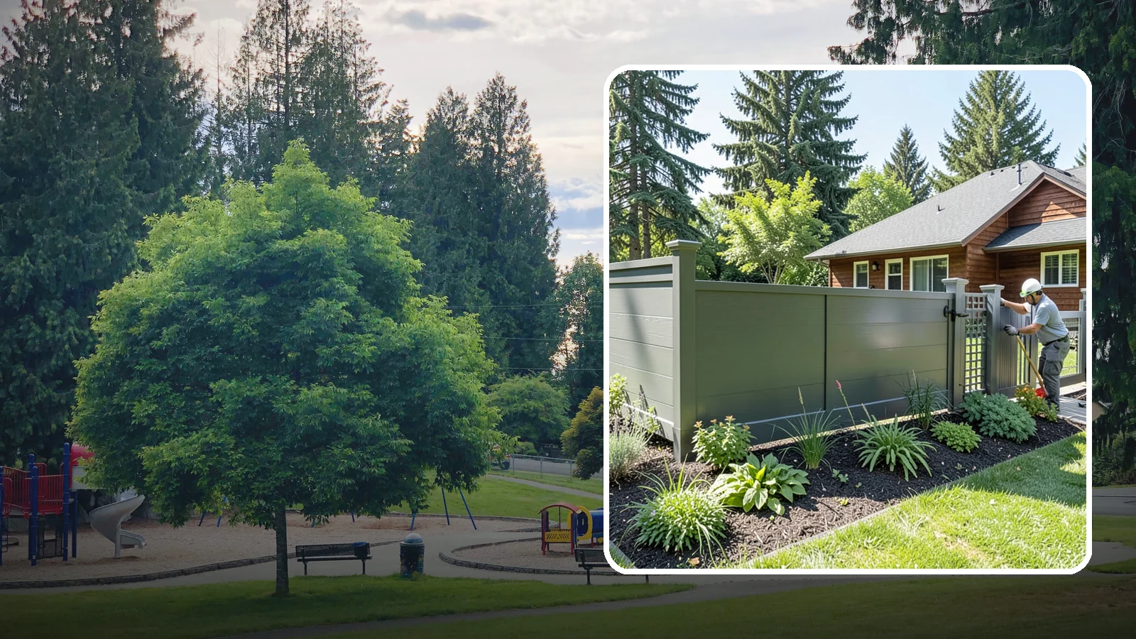 Aluminum Fence Installation in Bonney Lake, Pierce County, WA - We install elegant, rust-proof aluminum fencing that delivers ornamental style without the corrosion our damp climate causes.