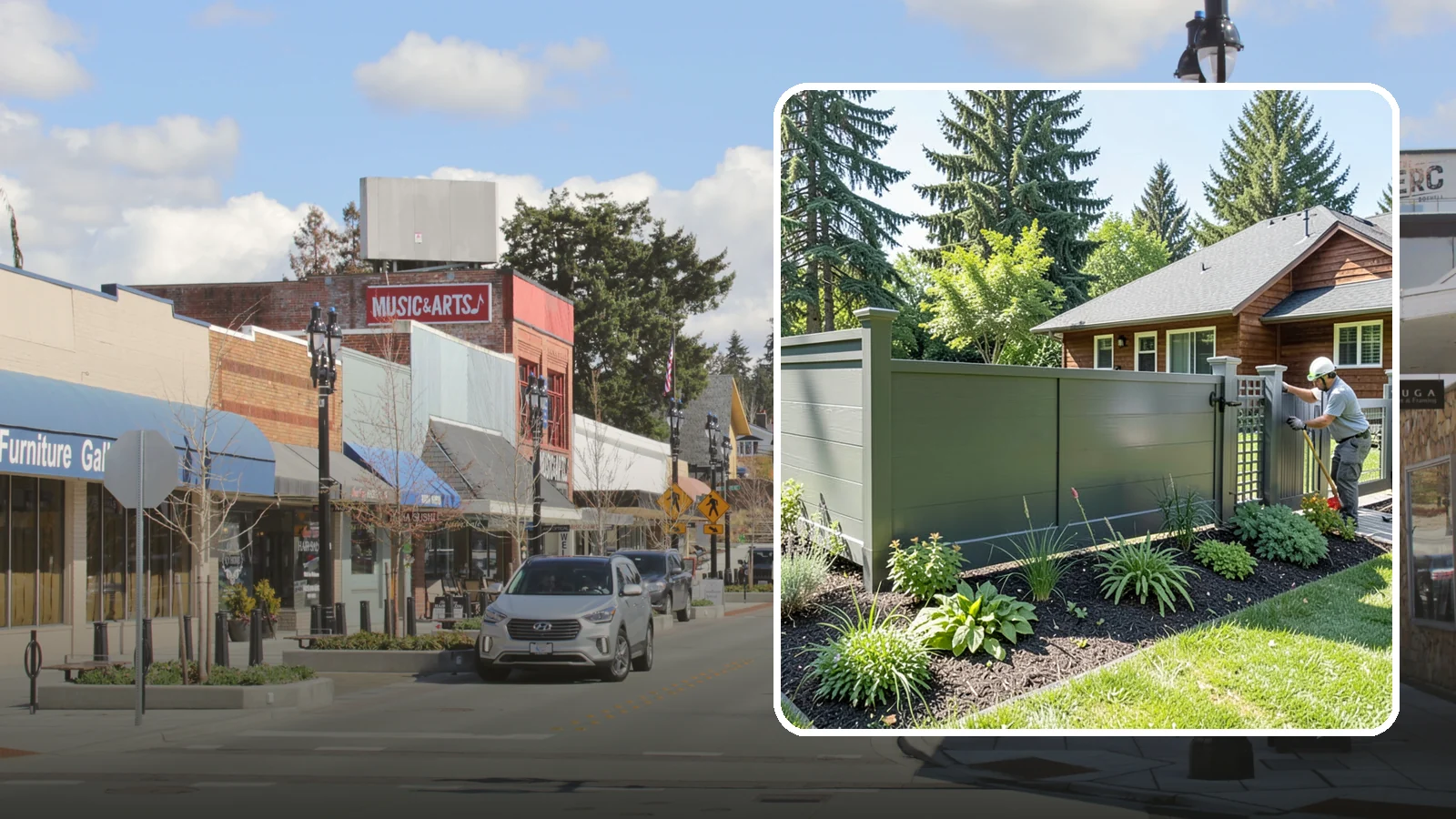 Aluminum Fence Installation in Bothell, King County, WA - We install elegant, rust-proof aluminum fencing that delivers ornamental style without the corrosion our damp climate causes.