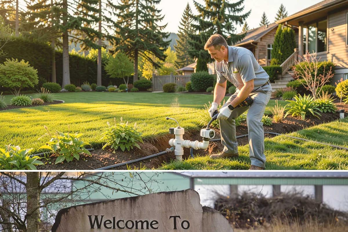 Aluminum Fence Installation in Buckley, Pierce County, WA - Aluminum installs comfortably in any season, with drier months preferred for curing footings on graded runs.