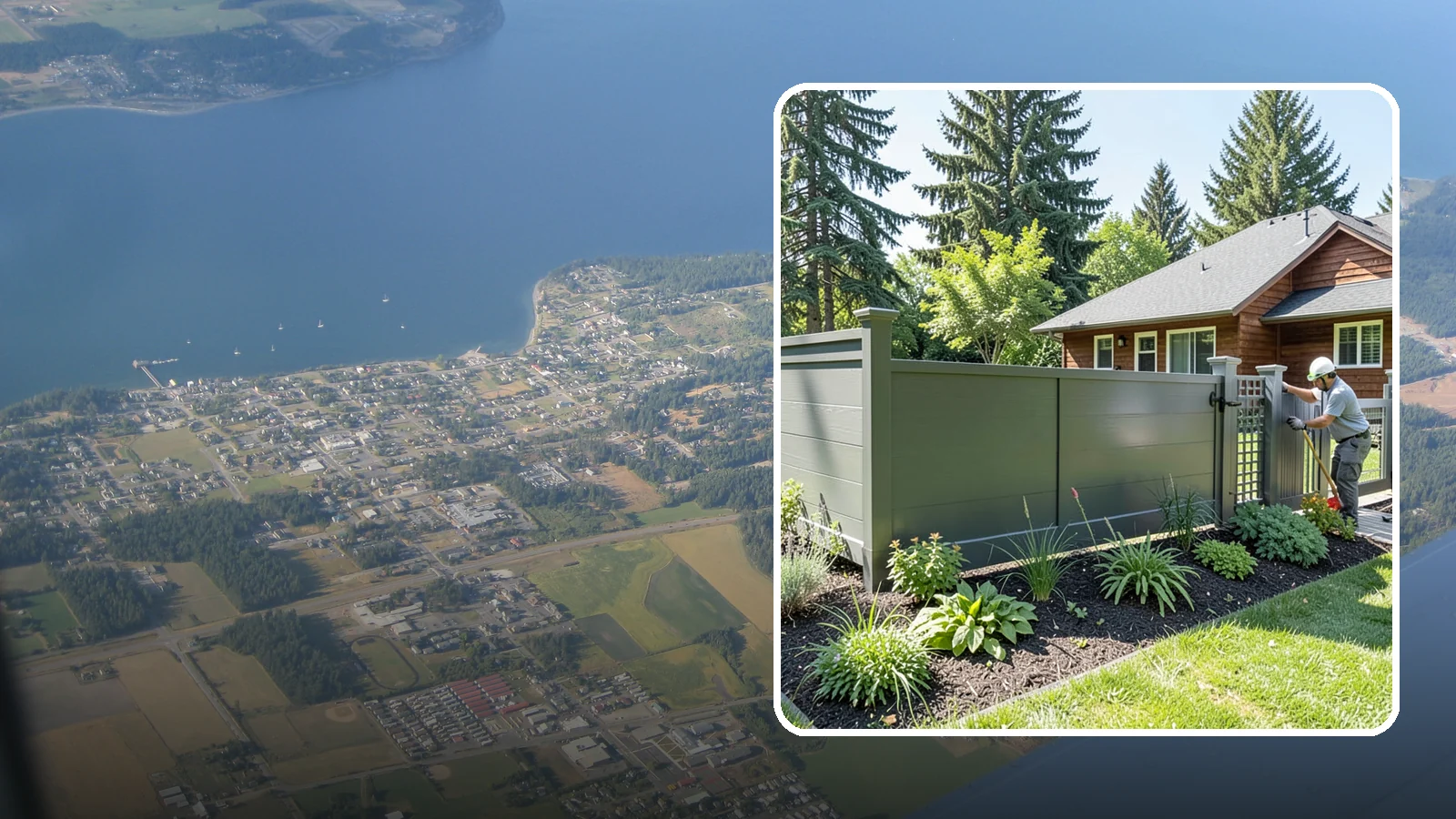 Aluminum Fence Installation in Coupeville, Island County, WA - We install elegant, rust-proof aluminum fencing that delivers ornamental style without the corrosion our damp climate causes.