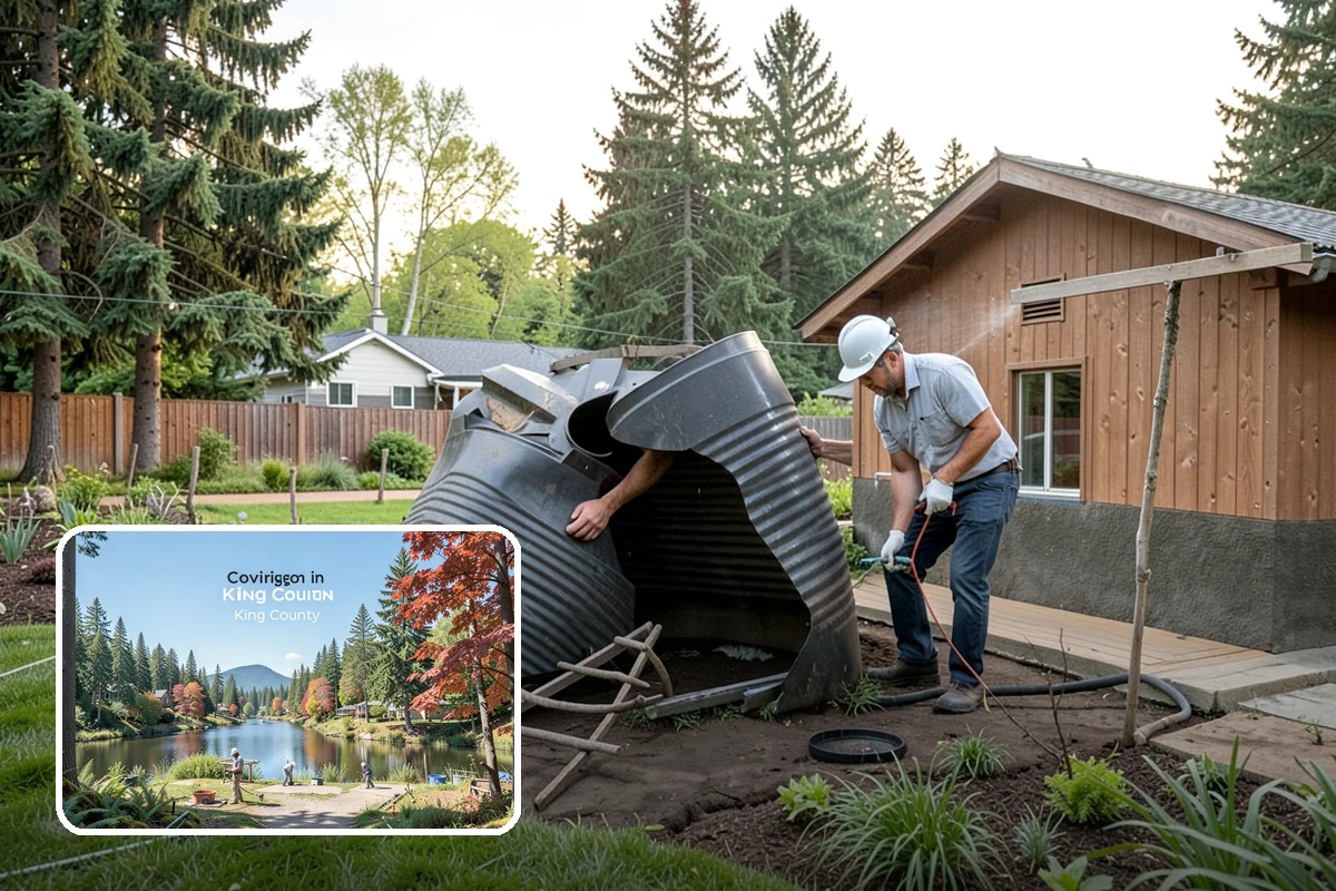 Aluminum Fence Installation in Covington, King County, WA - Never rusts, unlike traditional iron or steel
