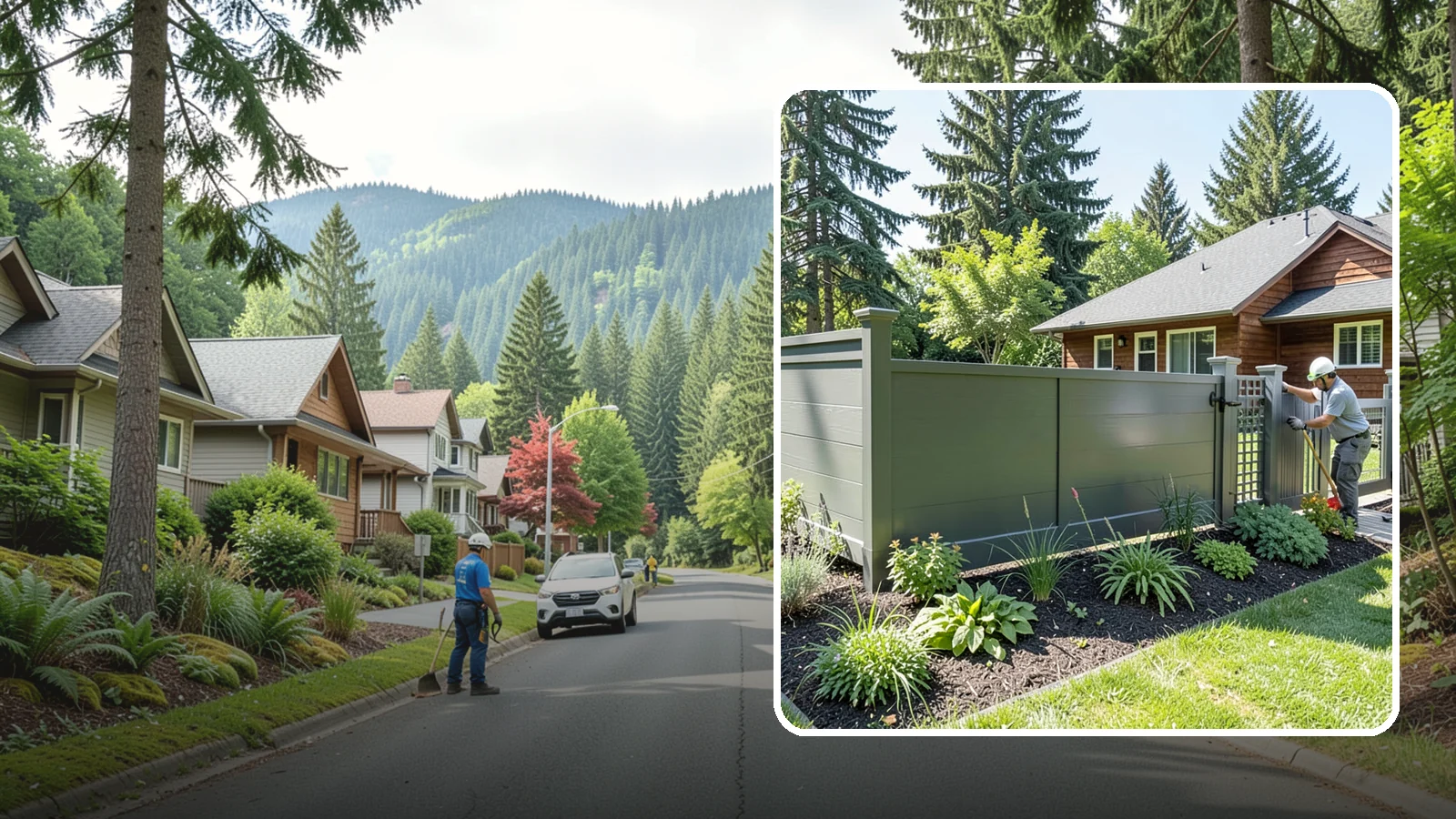 Aluminum Fence Installation in Darrington, Snohomish County, WA - We install elegant, rust-proof aluminum fencing that delivers ornamental style without the corrosion our damp climate causes.