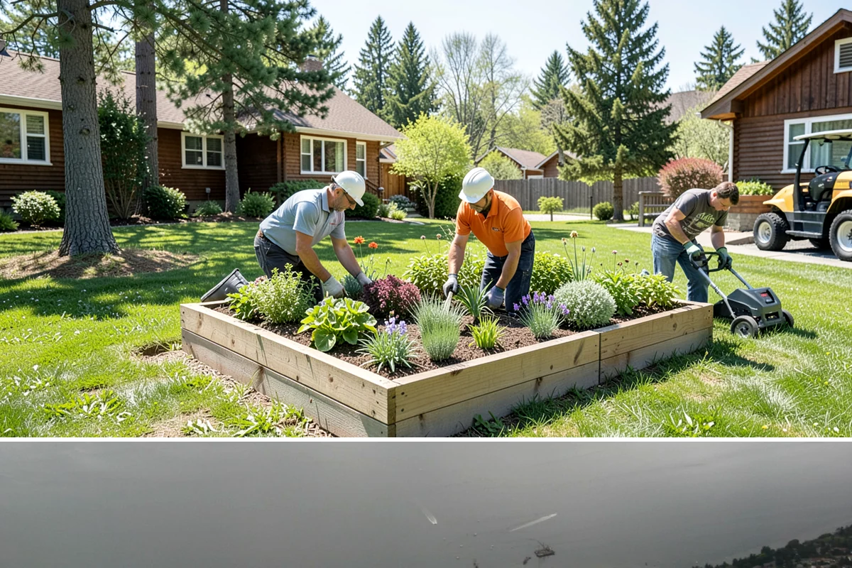 Aluminum Fence Installation in Des Moines, King County, WA - Aluminum installs comfortably in any season, with drier months preferred for curing footings on graded runs.