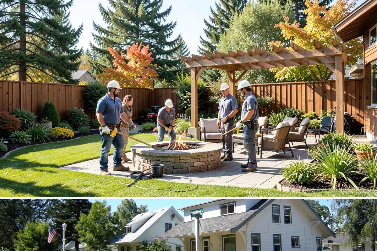 Aluminum Fence Installation in DuPont, Pierce County, WA - Aluminum installs comfortably in any season, with drier months preferred for curing footings on graded runs.