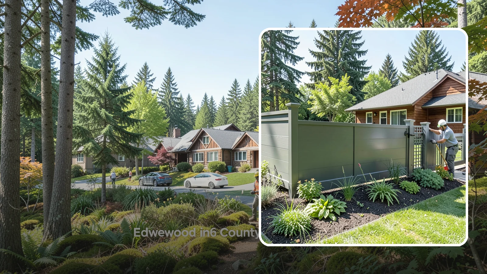 Aluminum Fence Installation in Edgewood, Pierce County, WA - We install elegant, rust-proof aluminum fencing that delivers ornamental style without the corrosion our damp climate causes.