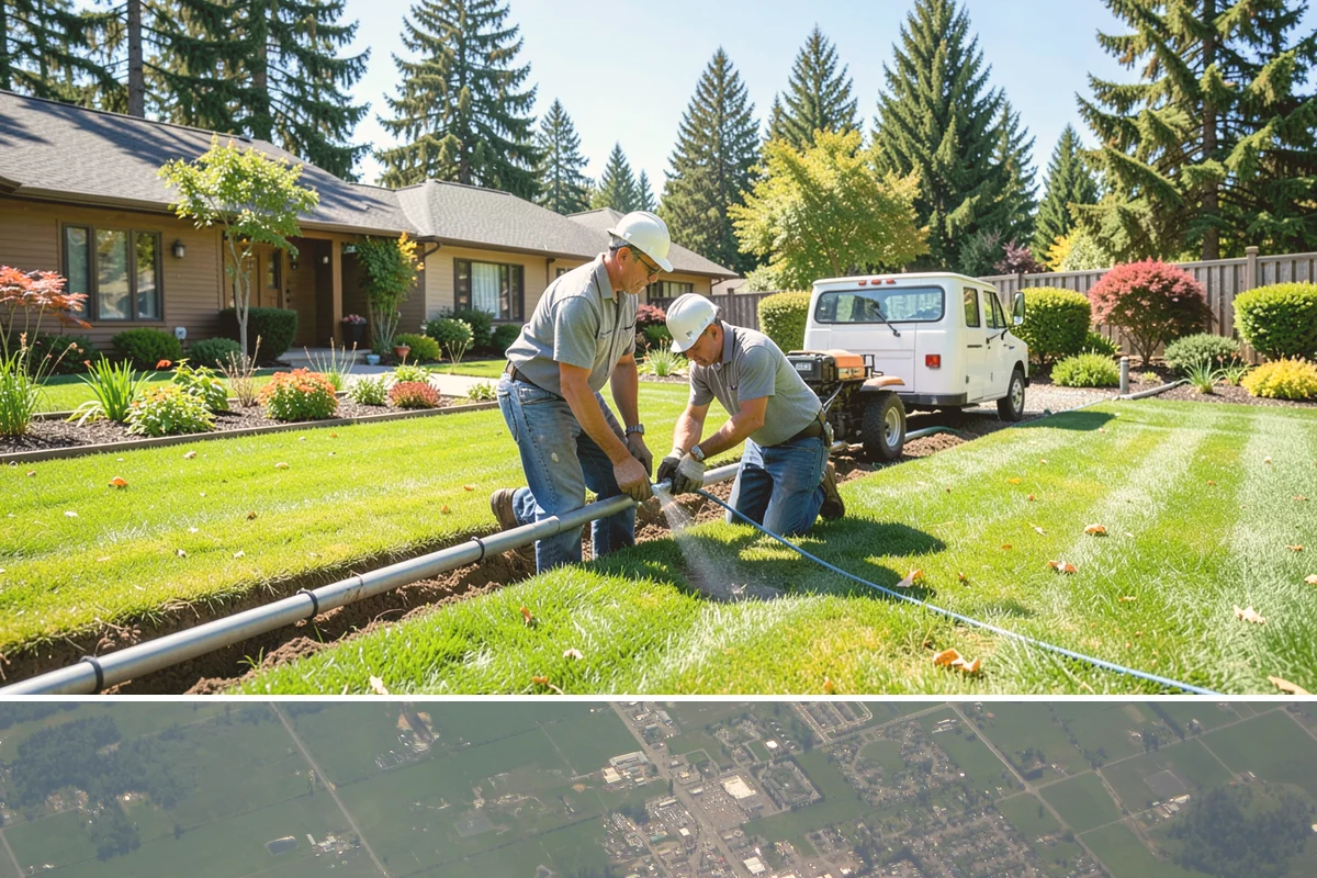 Aluminum Fence Installation in Enumclaw, King County, WA - Aluminum installs comfortably in any season, with drier months preferred for curing footings on graded runs.