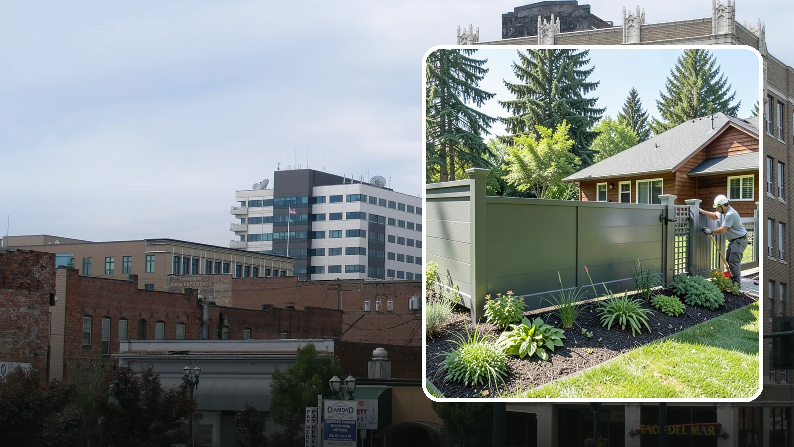 Aluminum Fence Installation in Everett, Snohomish County, WA - We install elegant, rust-proof aluminum fencing that delivers ornamental style without the corrosion our damp climate causes.