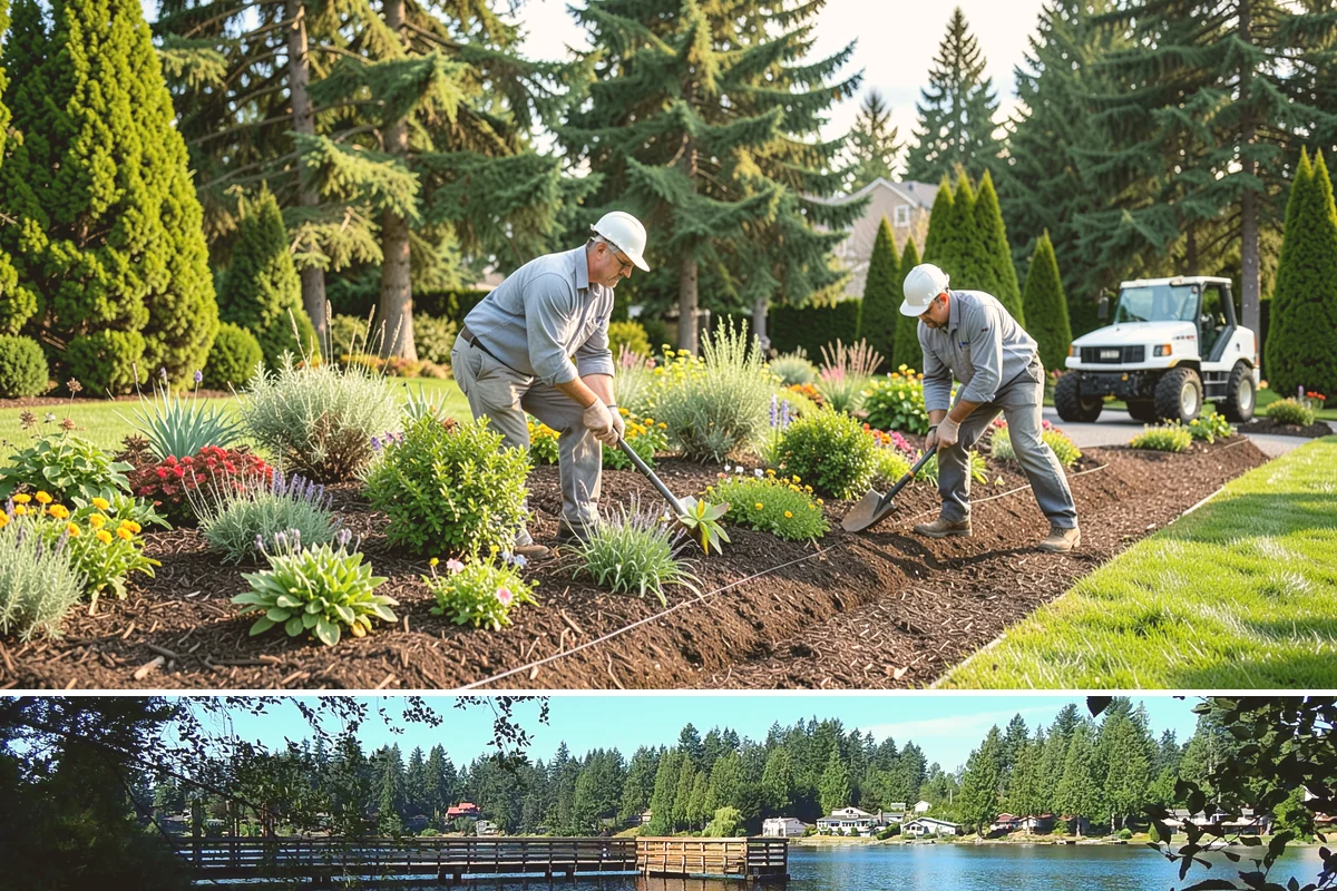 Aluminum Fence Installation in Federal Way, King County, WA - Aluminum installs comfortably in any season, with drier months preferred for curing footings on graded runs.