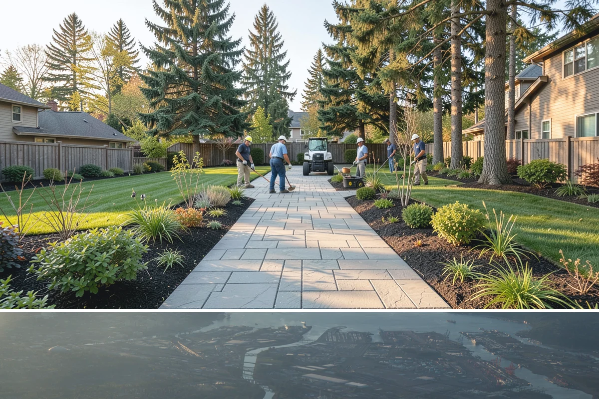 Aluminum Fence Installation in Fife, Pierce County, WA - Aluminum installs comfortably in any season, with drier months preferred for curing footings on graded runs.