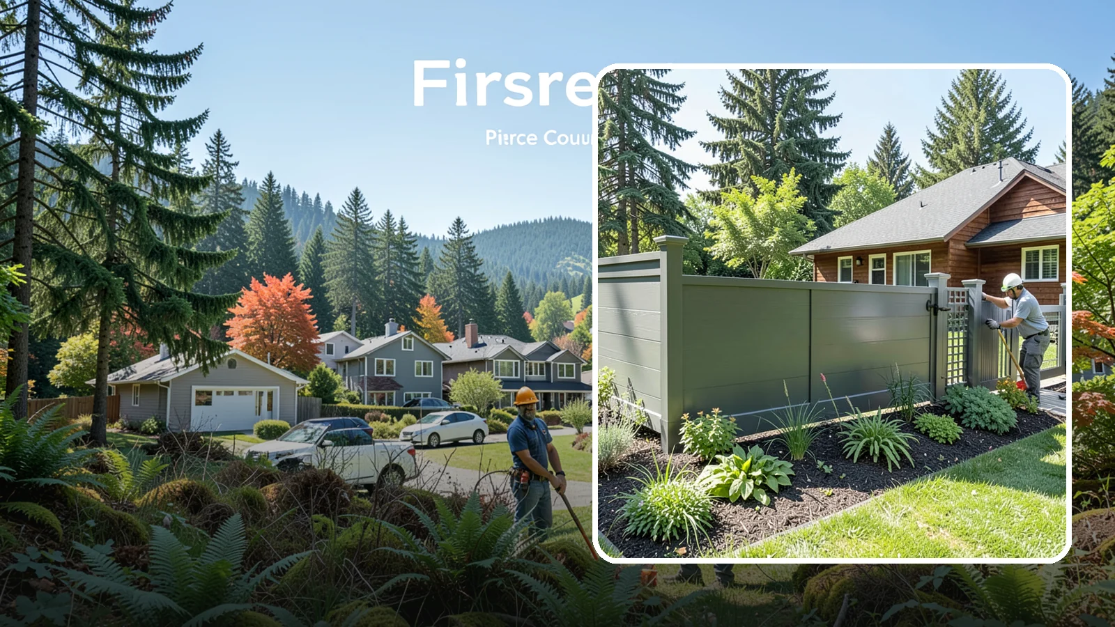 Aluminum Fence Installation in Fircrest, Pierce County, WA - We install elegant, rust-proof aluminum fencing that delivers ornamental style without the corrosion our damp climate causes.