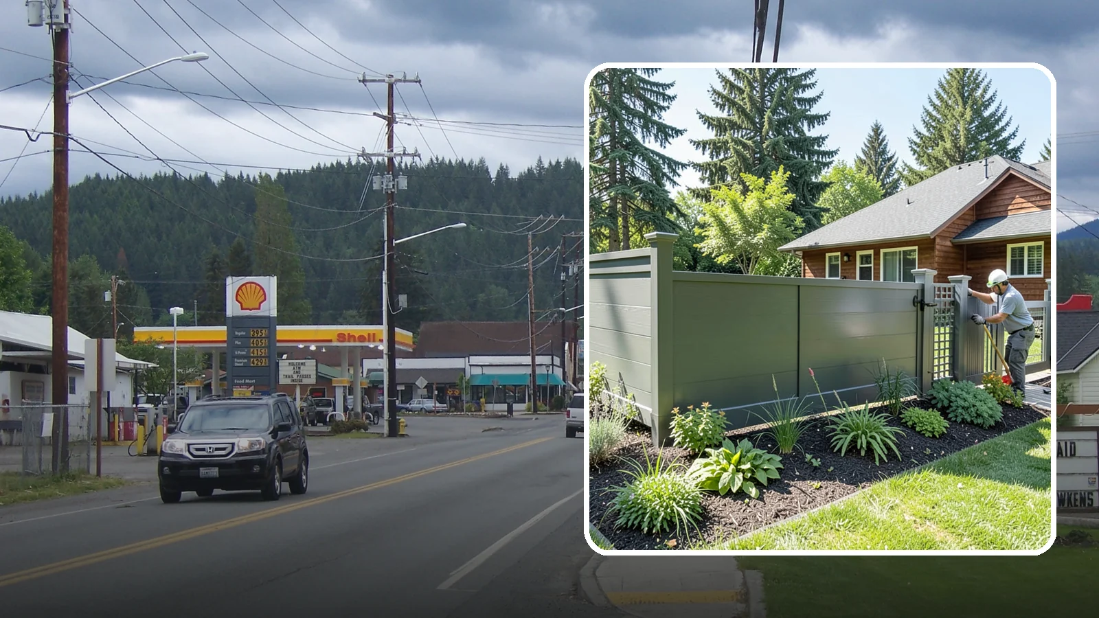 Aluminum Fence Installation in Granite Falls, Snohomish County, WA - We install elegant, rust-proof aluminum fencing that delivers ornamental style without the corrosion our damp climate causes.