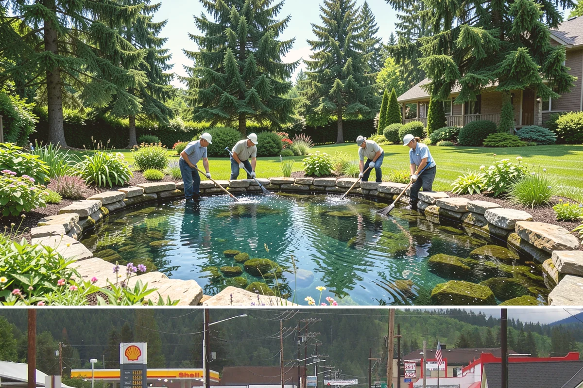 Aluminum Fence Installation in Granite Falls, Snohomish County, WA - Aluminum installs comfortably in any season, with drier months preferred for curing footings on graded runs.