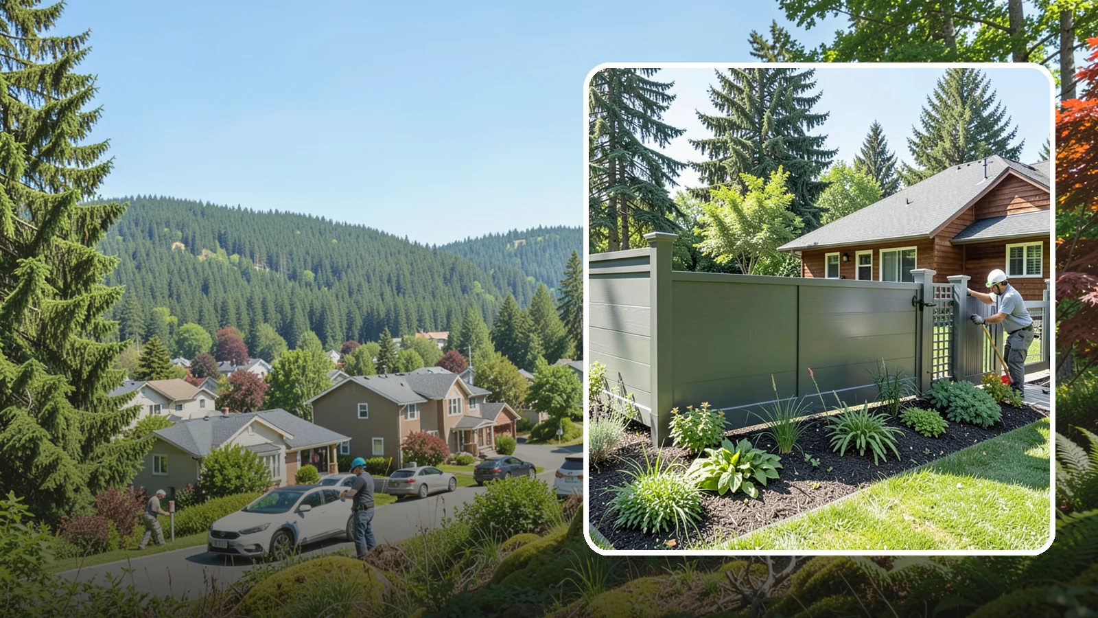 Aluminum Fence Installation in Index, Snohomish County, WA - We install elegant, rust-proof aluminum fencing that delivers ornamental style without the corrosion our damp climate causes.