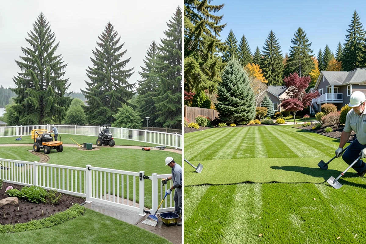 Aluminum Fence Installation in Kenmore, King County, WA - Finalize style, height, and layout with a site survey