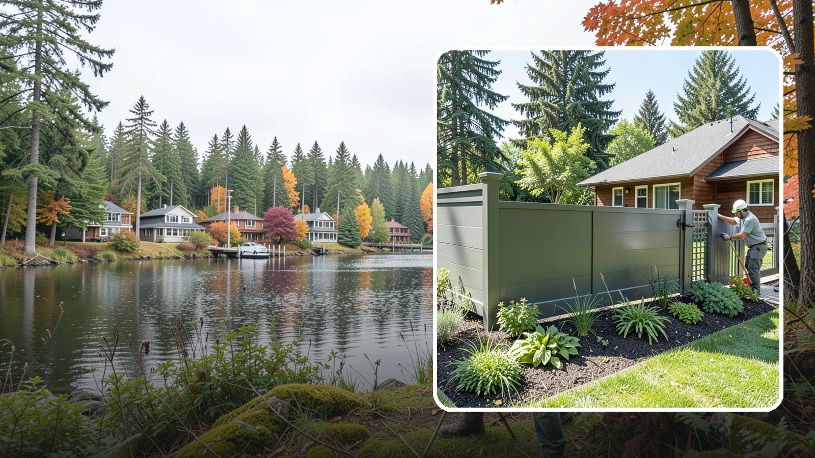 Aluminum Fence Installation in La Conner, Skagit County, WA - We install elegant, rust-proof aluminum fencing that delivers ornamental style without the corrosion our damp climate causes.
