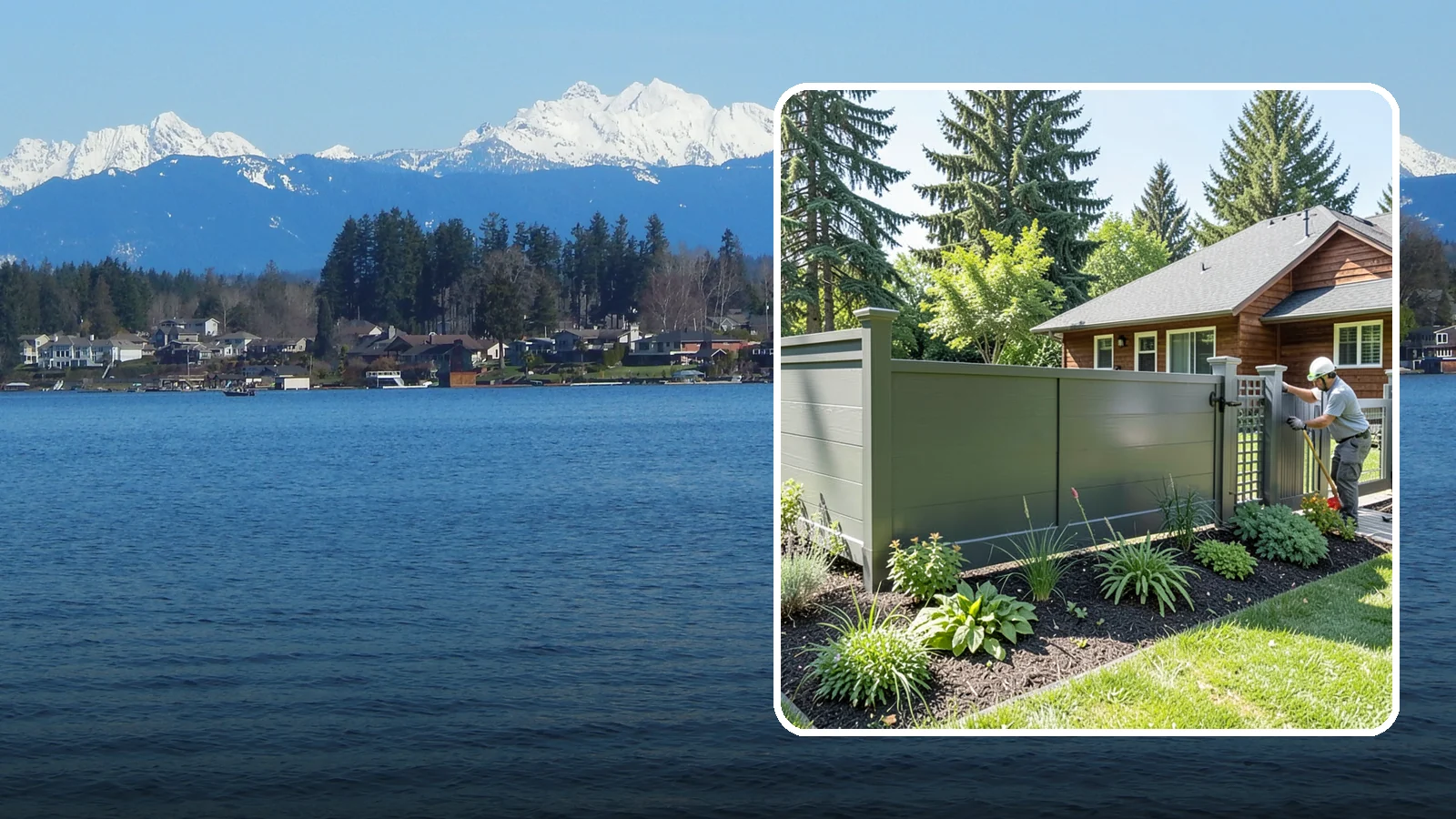 Aluminum Fence Installation in Lake Stevens, Snohomish County, WA - We install elegant, rust-proof aluminum fencing that delivers ornamental style without the corrosion our damp climate causes.
