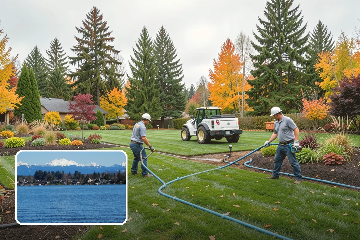 Aluminum Fence Installation in Lake Stevens, Snohomish County, WA - Never rusts, unlike traditional iron or steel