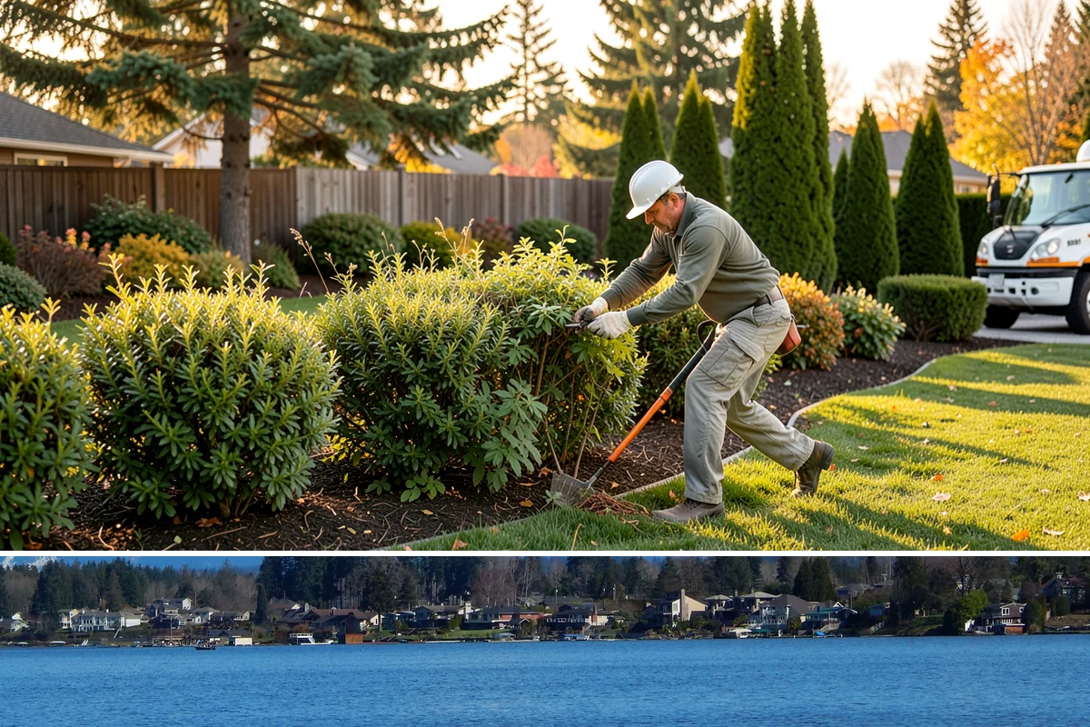 Aluminum Fence Installation in Lake Stevens, Snohomish County, WA - Aluminum installs comfortably in any season, with drier months preferred for curing footings on graded runs.