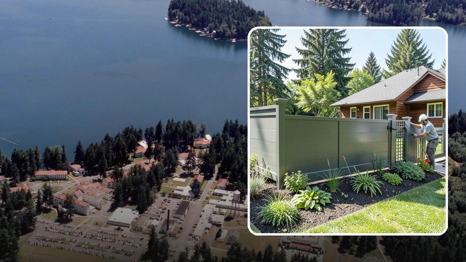 Aluminum Fence Installation in Lakewood, Pierce County, WA - We install elegant, rust-proof aluminum fencing that delivers ornamental style without the corrosion our damp climate causes.