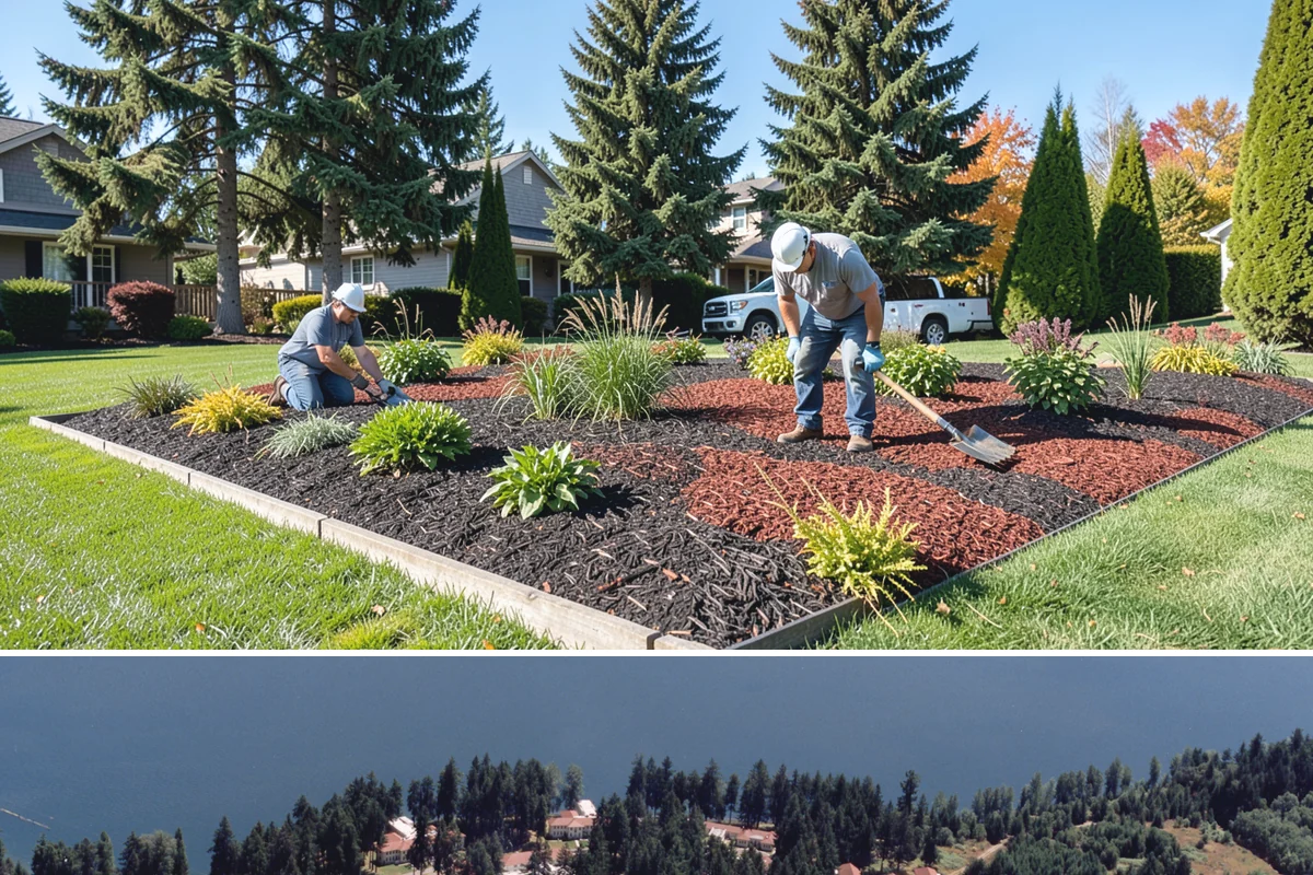 Aluminum Fence Installation in Lakewood, Pierce County, WA - Aluminum installs comfortably in any season, with drier months preferred for curing footings on graded runs.