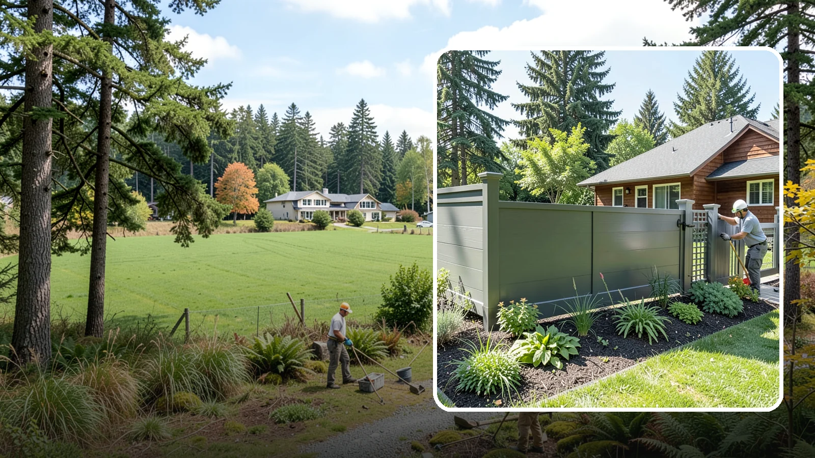 Aluminum Fence Installation in Lyman, Skagit County, WA - We install elegant, rust-proof aluminum fencing that delivers ornamental style without the corrosion our damp climate causes.