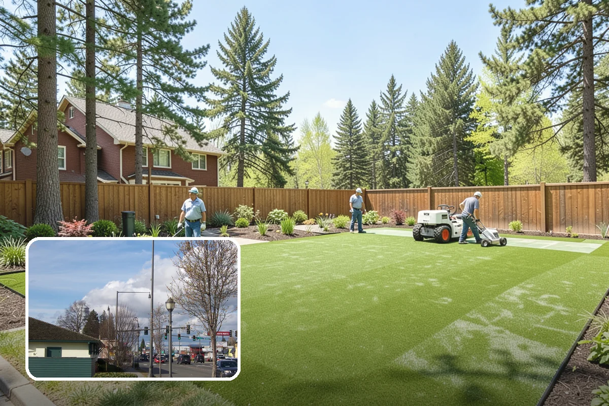 Aluminum Fence Installation in Marysville, Snohomish County, WA - Never rusts, unlike traditional iron or steel