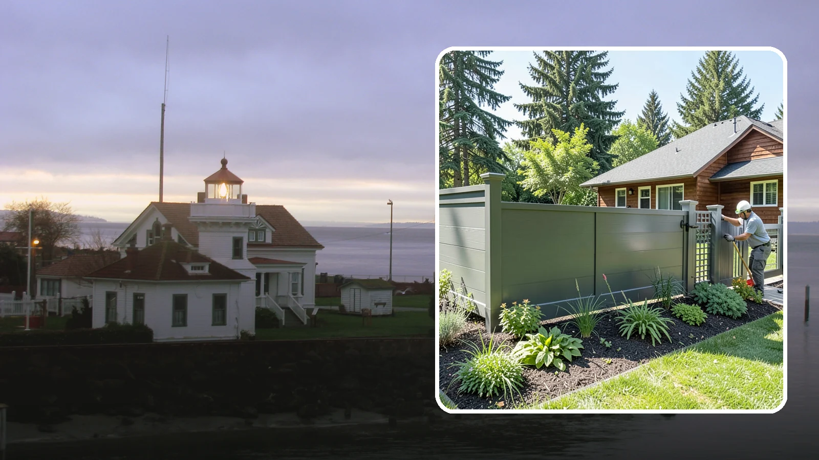 Aluminum Fence Installation in Mukilteo, Snohomish County, WA - We install elegant, rust-proof aluminum fencing that delivers ornamental style without the corrosion our damp climate causes.