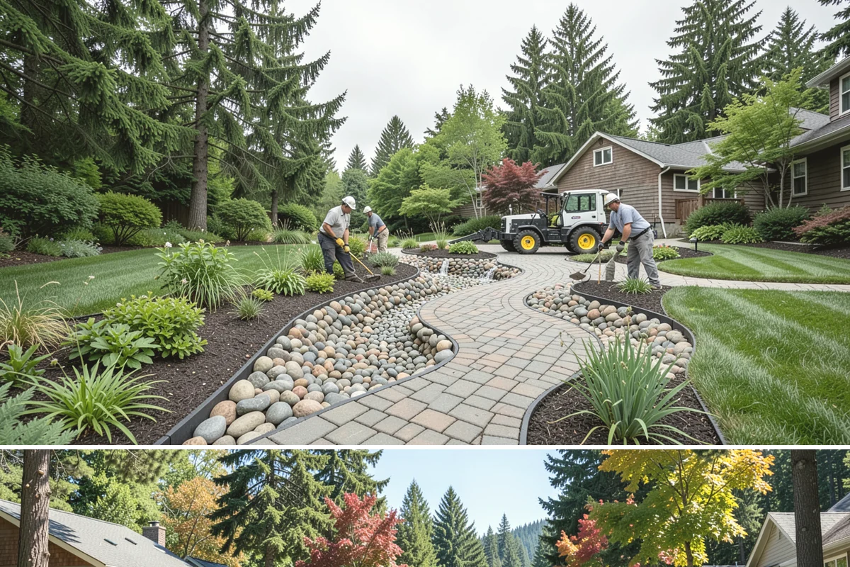 Aluminum Fence Installation in Orting, Pierce County, WA - Aluminum installs comfortably in any season, with drier months preferred for curing footings on graded runs.
