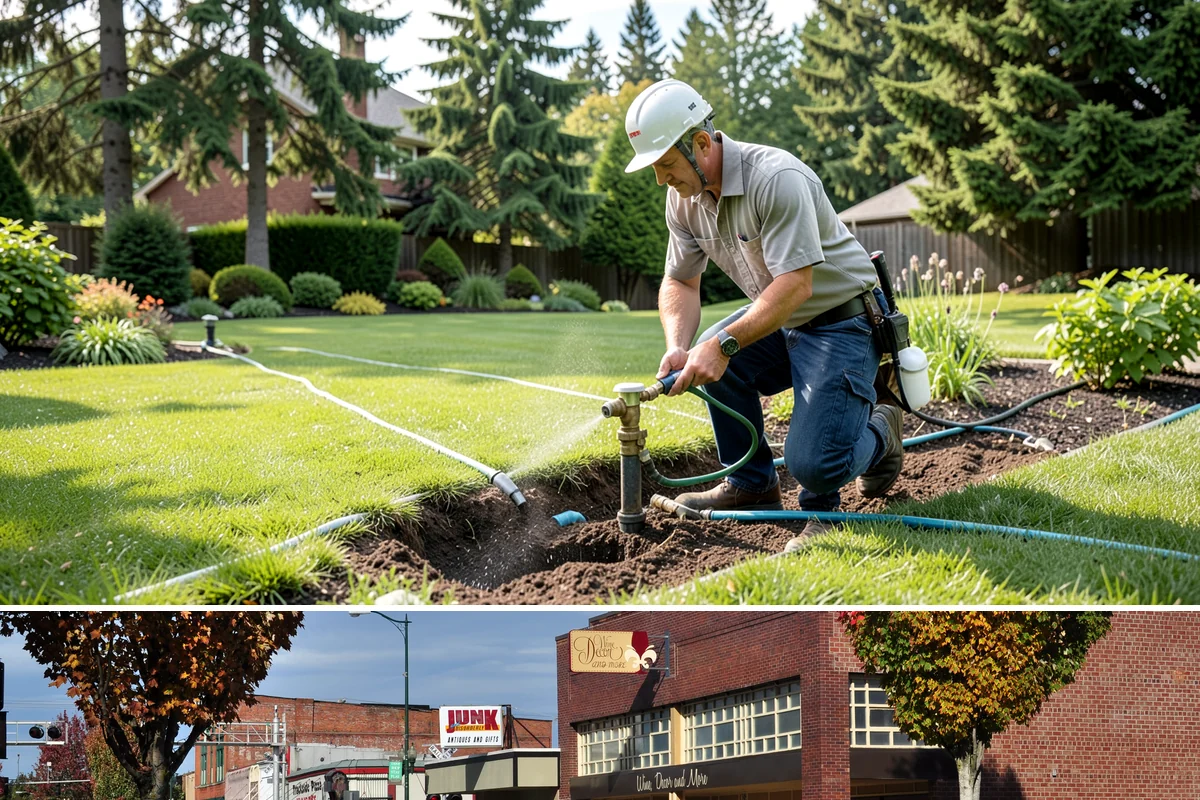 Aluminum Fence Installation in Puyallup, Pierce County, WA - Aluminum installs comfortably in any season, with drier months preferred for curing footings on graded runs.