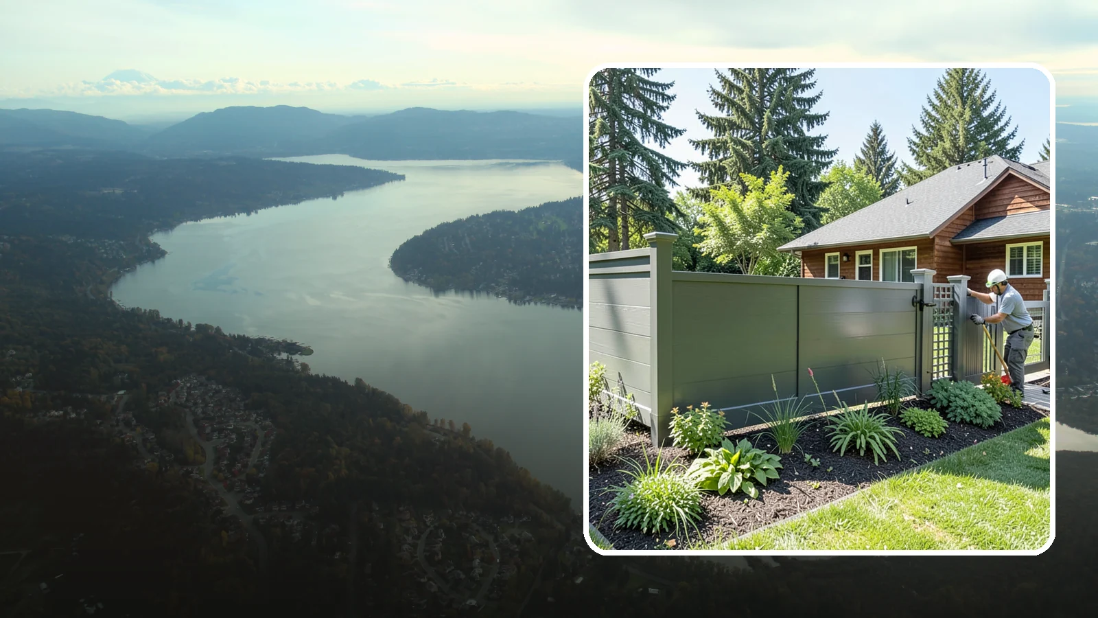 Aluminum Fence Installation in Sammamish, King County, WA - We install elegant, rust-proof aluminum fencing that delivers ornamental style without the corrosion our damp climate causes.