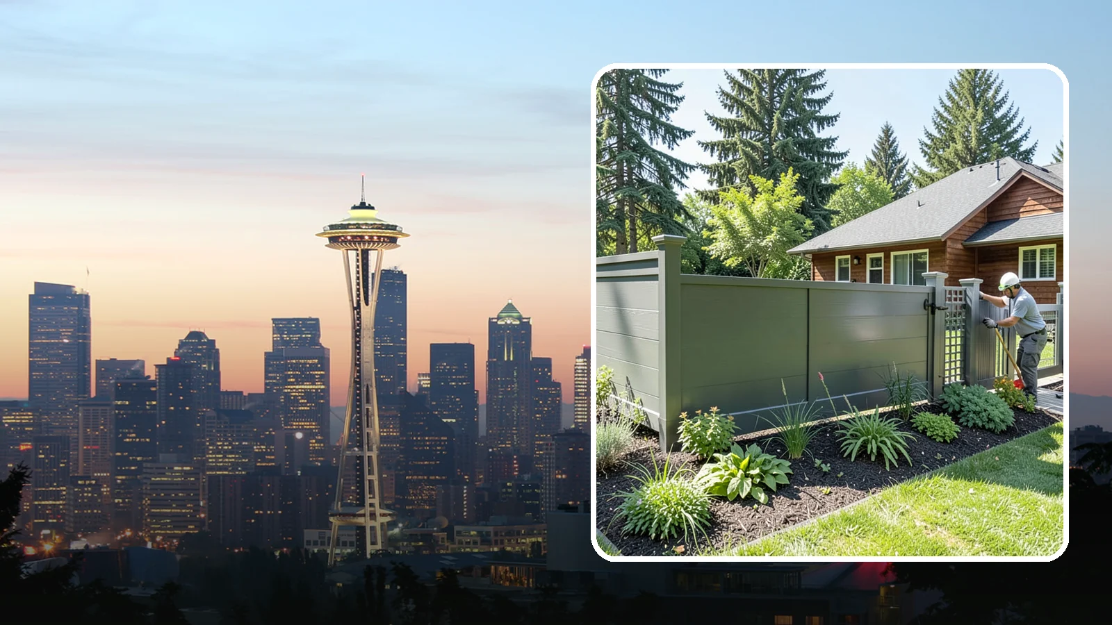 Aluminum Fence Installation in Seattle, King County, WA - We install elegant, rust-proof aluminum fencing that delivers ornamental style without the corrosion our damp climate causes.