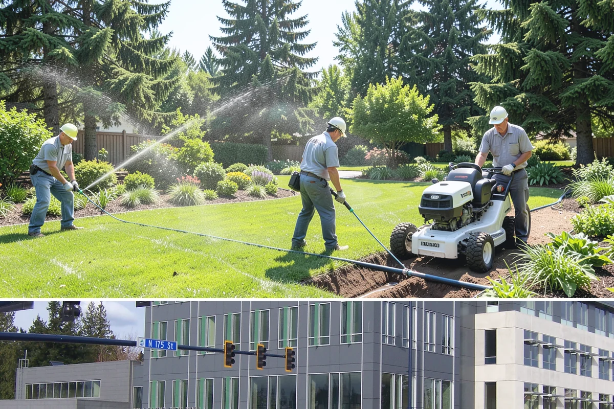 Aluminum Fence Installation in Shoreline, King County, WA - Aluminum installs comfortably in any season, with drier months preferred for curing footings on graded runs.