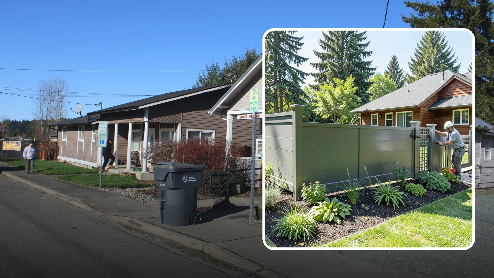 Aluminum Fence Installation in South Prairie, Pierce County, WA - We install elegant, rust-proof aluminum fencing that delivers ornamental style without the corrosion our damp climate causes.