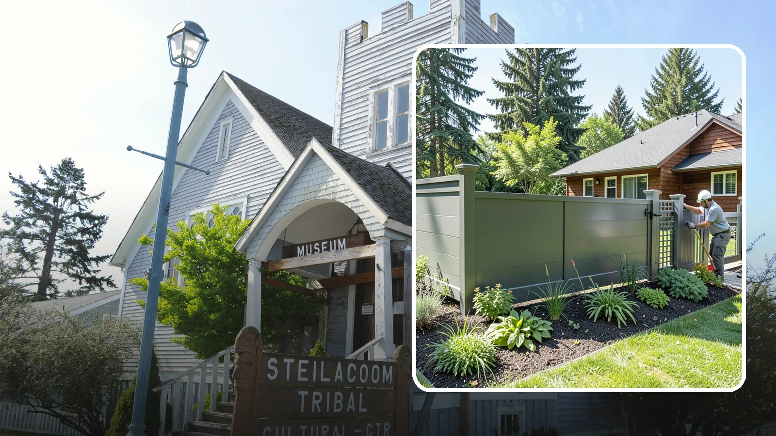 Aluminum Fence Installation in Steilacoom, Pierce County, WA - We install elegant, rust-proof aluminum fencing that delivers ornamental style without the corrosion our damp climate causes.