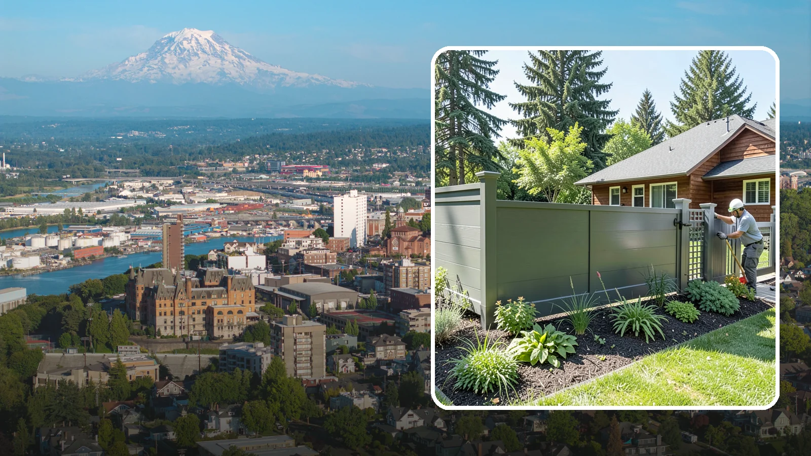 Aluminum Fence Installation in Tacoma, Pierce County, WA - We install elegant, rust-proof aluminum fencing that delivers ornamental style without the corrosion our damp climate causes.