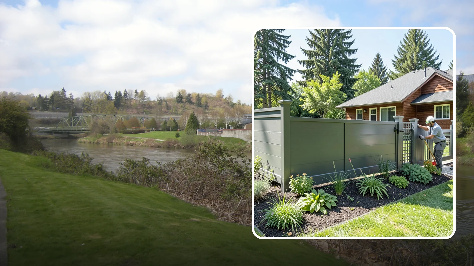 Aluminum Fence Installation in Tukwila, King County, WA - We install elegant, rust-proof aluminum fencing that delivers ornamental style without the corrosion our damp climate causes.