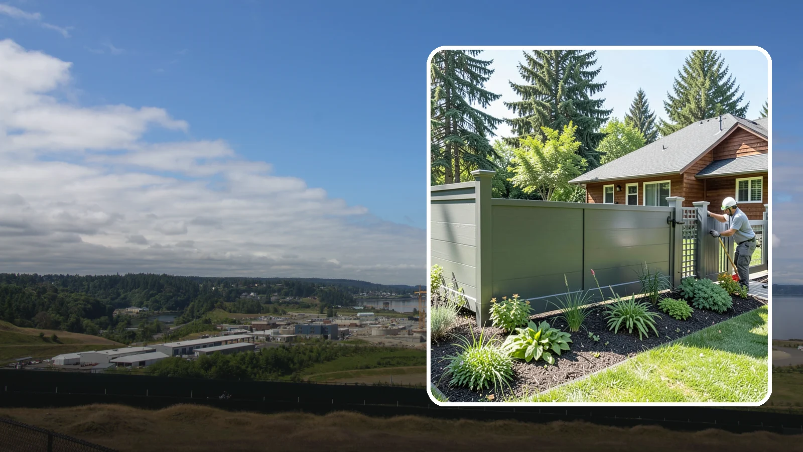 Aluminum Fence Installation in University Place, Pierce County, WA - We install elegant, rust-proof aluminum fencing that delivers ornamental style without the corrosion our damp climate causes.