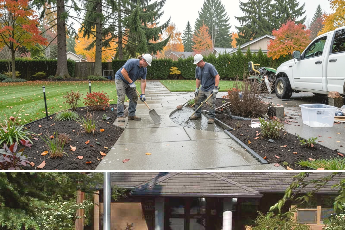 Aluminum Fence Installation in Yarrow Point, King County, WA - Aluminum installs comfortably in any season, with drier months preferred for curing footings on graded runs.