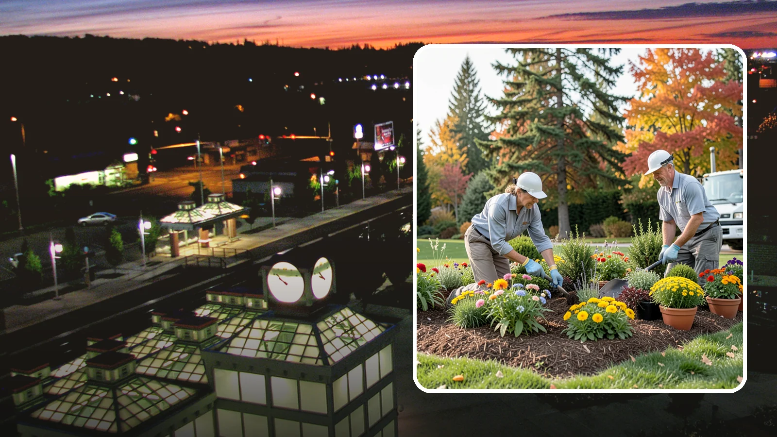 Annual Flower Planting in Auburn, King County, WA - Vibrant seasonal annuals installed for bold, immediate color in beds, borders, and containers.