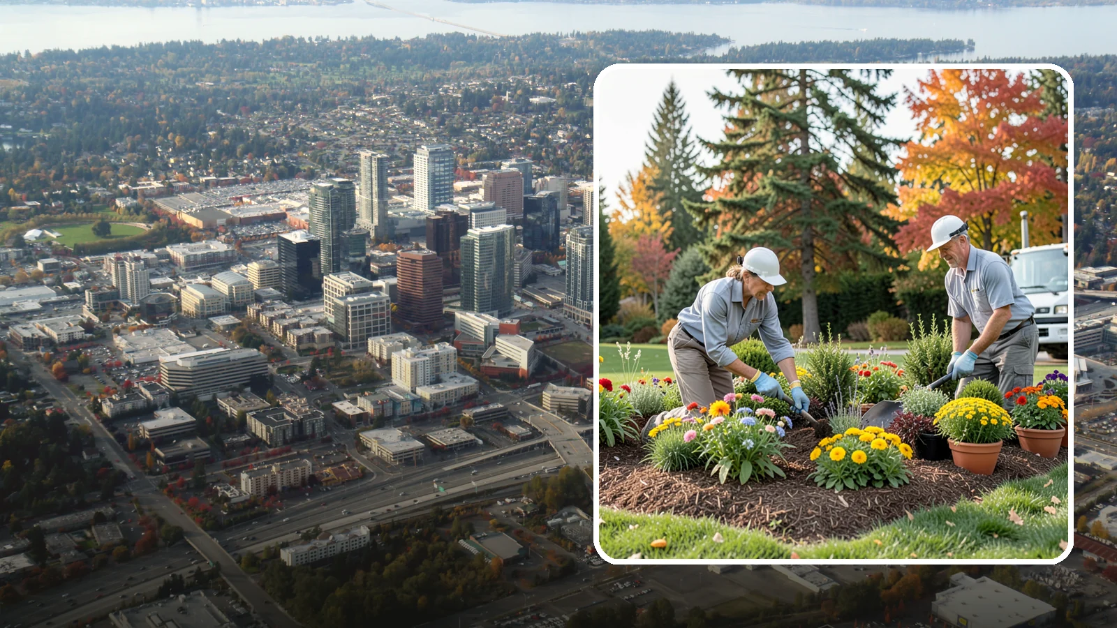 Annual Flower Planting in Bellevue, King County, WA - Vibrant seasonal annuals installed for bold, immediate color in beds, borders, and containers.