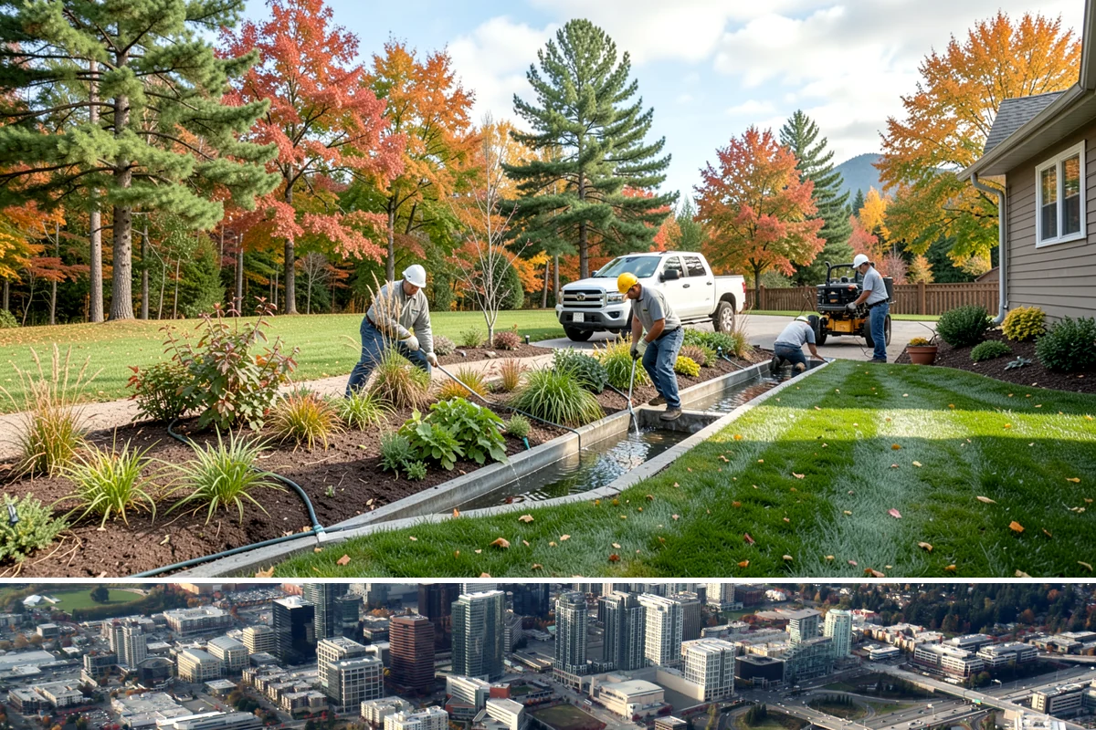 Annual Flower Planting in Bellevue, King County, WA - Planted in waves - cool-season annuals in spring and fall, warm-season through summer.