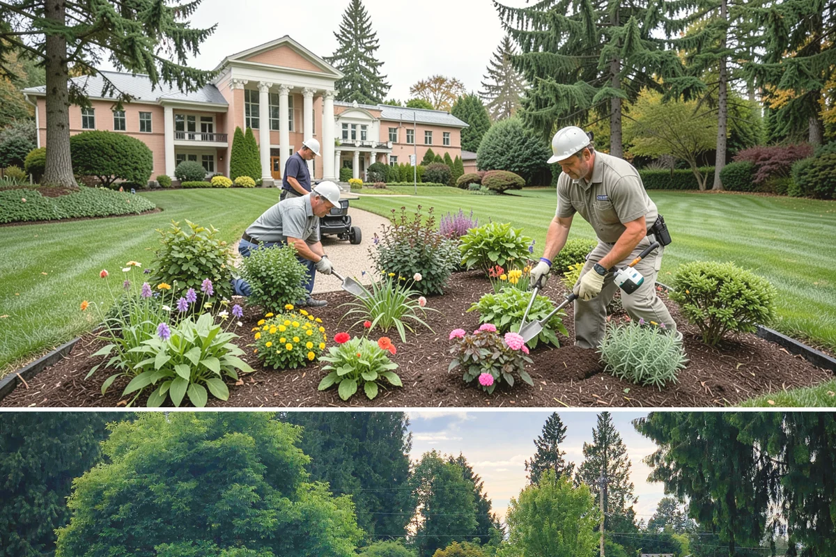 Annual Flower Planting in Bonney Lake, Pierce County, WA - Planted in waves - cool-season annuals in spring and fall, warm-season through summer.