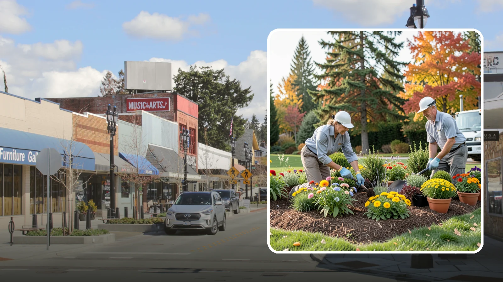 Annual Flower Planting in Bothell, King County, WA - Vibrant seasonal annuals installed for bold, immediate color in beds, borders, and containers.