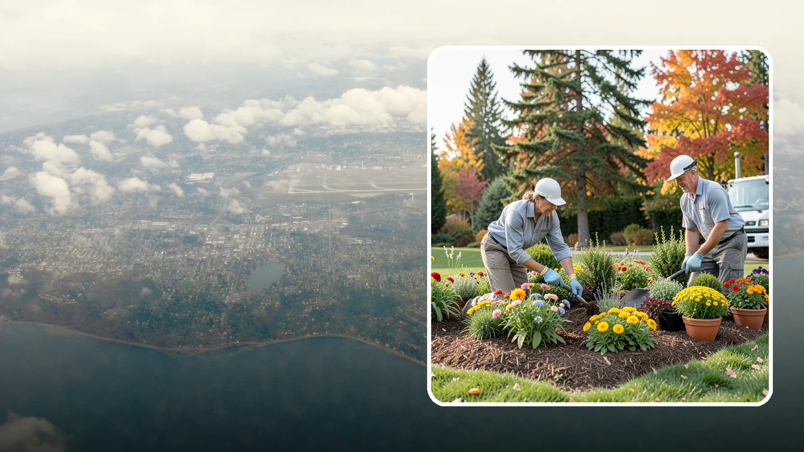 Annual Flower Planting in Burien, King County, WA - Vibrant seasonal annuals installed for bold, immediate color in beds, borders, and containers.