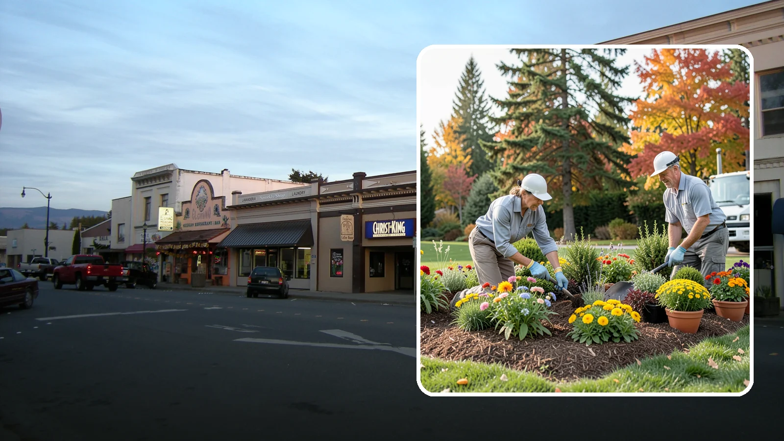 Annual Flower Planting in Burlington, Skagit County, WA - Vibrant seasonal annuals installed for bold, immediate color in beds, borders, and containers.